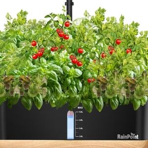 Rainpoint Hydroponic Indoor Vegetable And Herb Garden Planter